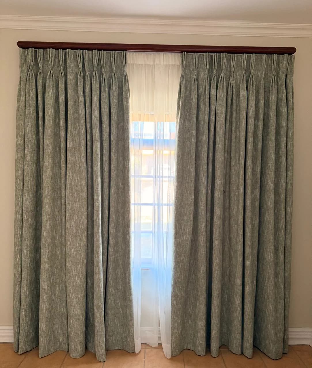 Blockout lined curtain by Free State Curtain Parlour
