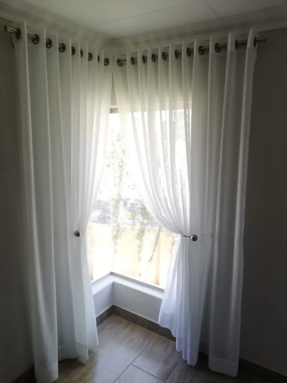 Eyelet curtains by Free State Curtain Parlour