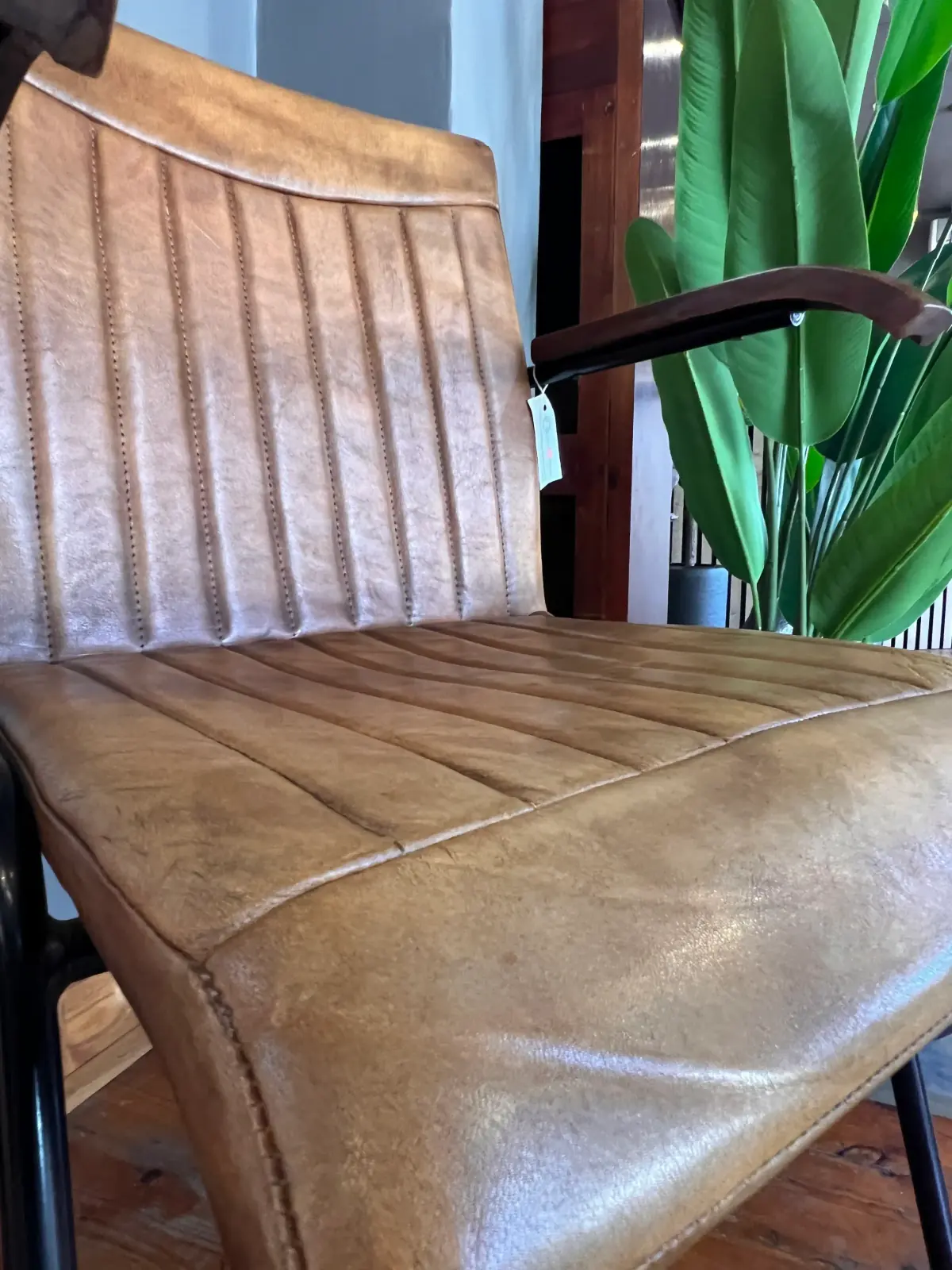 Leather products: Leather product and specialist upholstery work coordinated where the piece needs that finish.