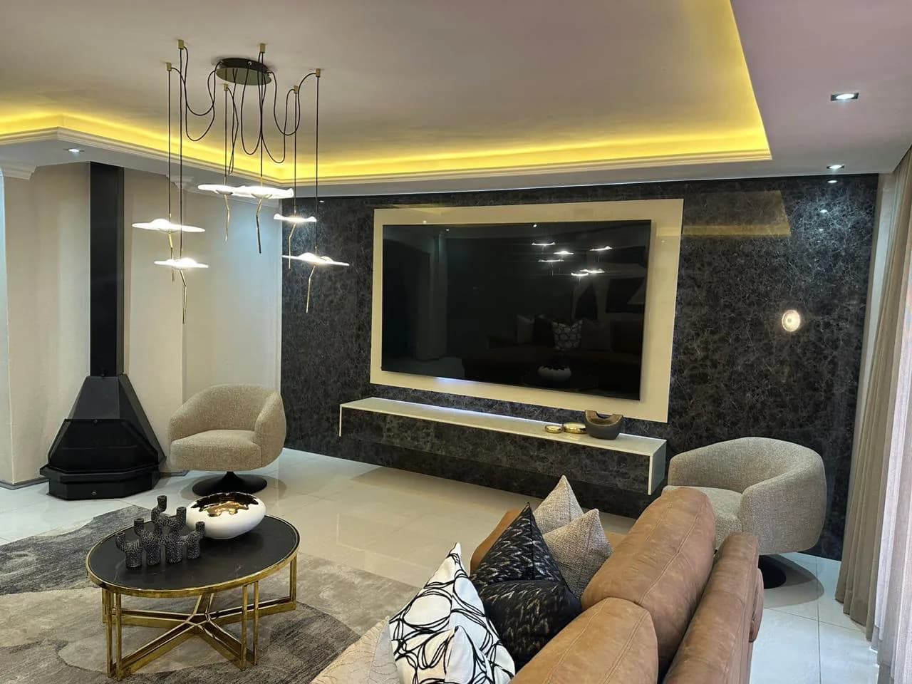 Media units: TV and media unit ideas shaped around wall space, plug points, scale and display needs.