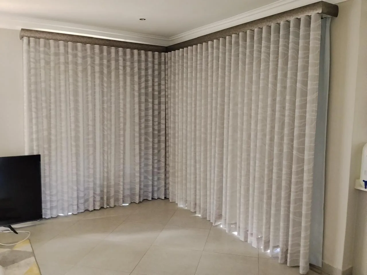 Wave curtains by Free State Curtain Parlour